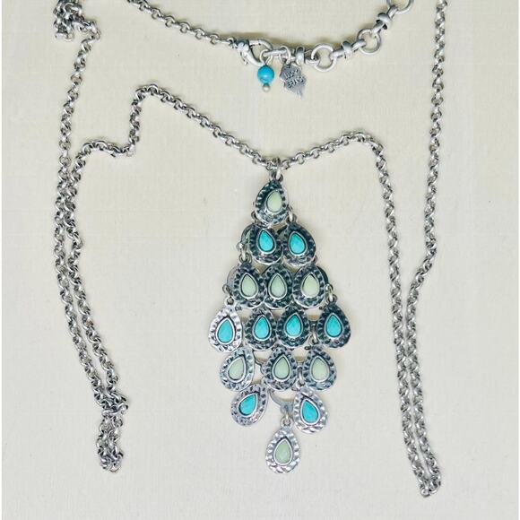 Lucky brand necklace, lucky brand jewelry, Anne taylor necklace, Vintage jewelry - Picture 4 of 4